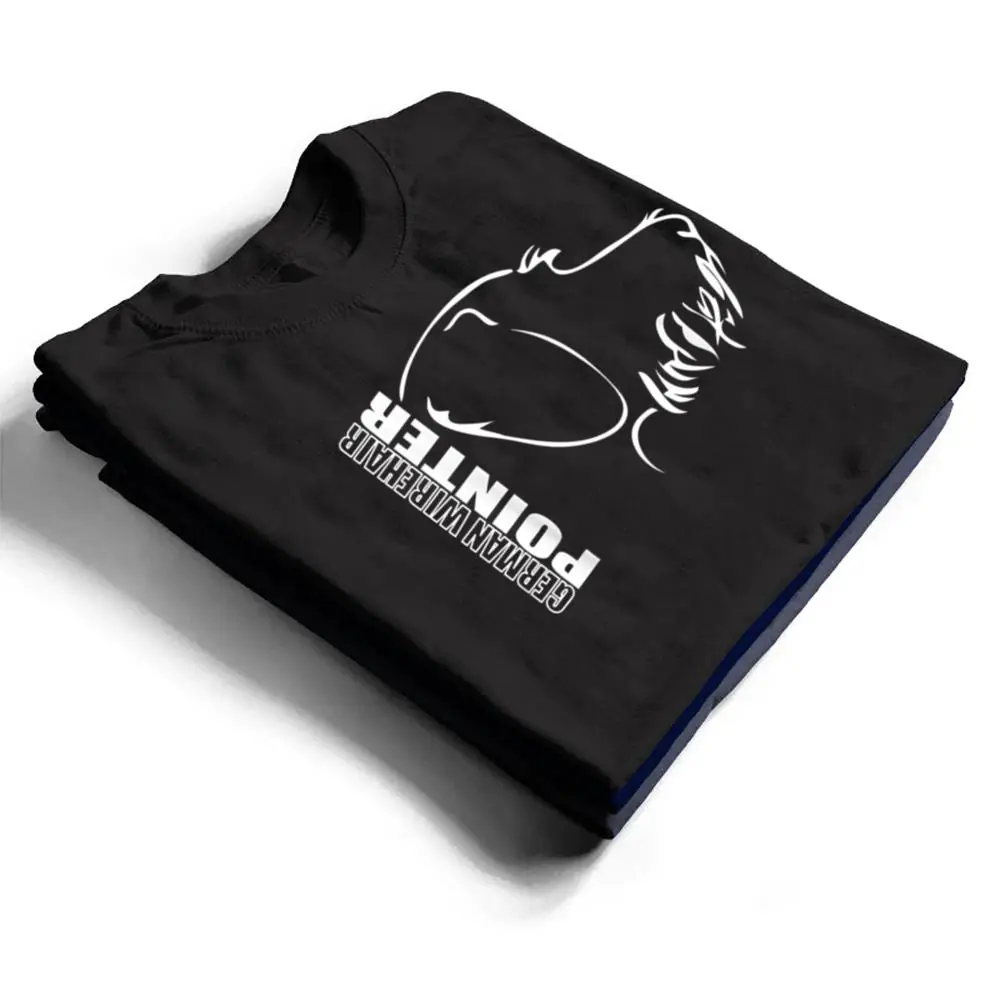 GERMAN-WIREHAIR-POINTER-Profile-Dog-Fun-T-Shirt-1 GERMAN WIREHAIR POINTER Profile Dog Fun T Shirt