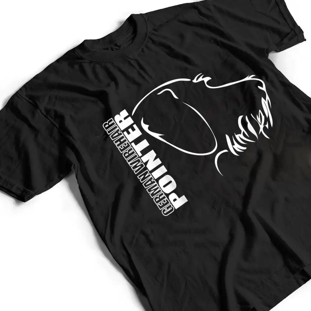 GERMAN-WIREHAIR-POINTER-Profile-Dog-Fun-T-Shirt-2 GERMAN WIREHAIR POINTER Profile Dog Fun T Shirt