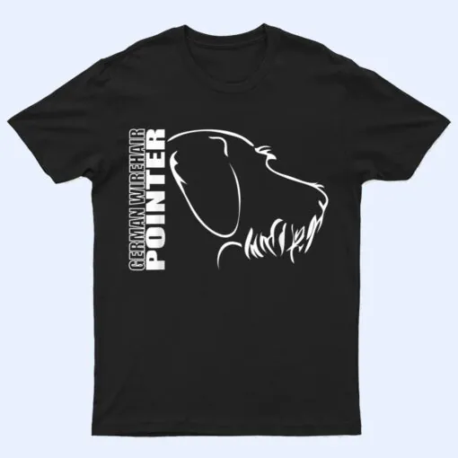 GERMAN WIREHAIR POINTER Profile Dog Fun T Shirt