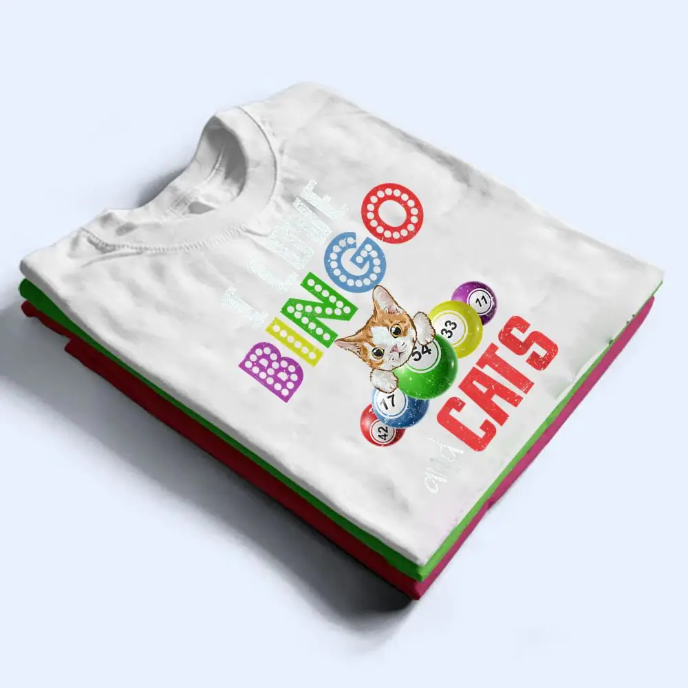 Gambling-Cat-Lover-I-Love-Bingo-And-Cats-Bingo-Player-Bingo-T-Shirt-1 Gambling Cat Lover I Love Bingo And Cats Bingo Player Bingo T Shirt