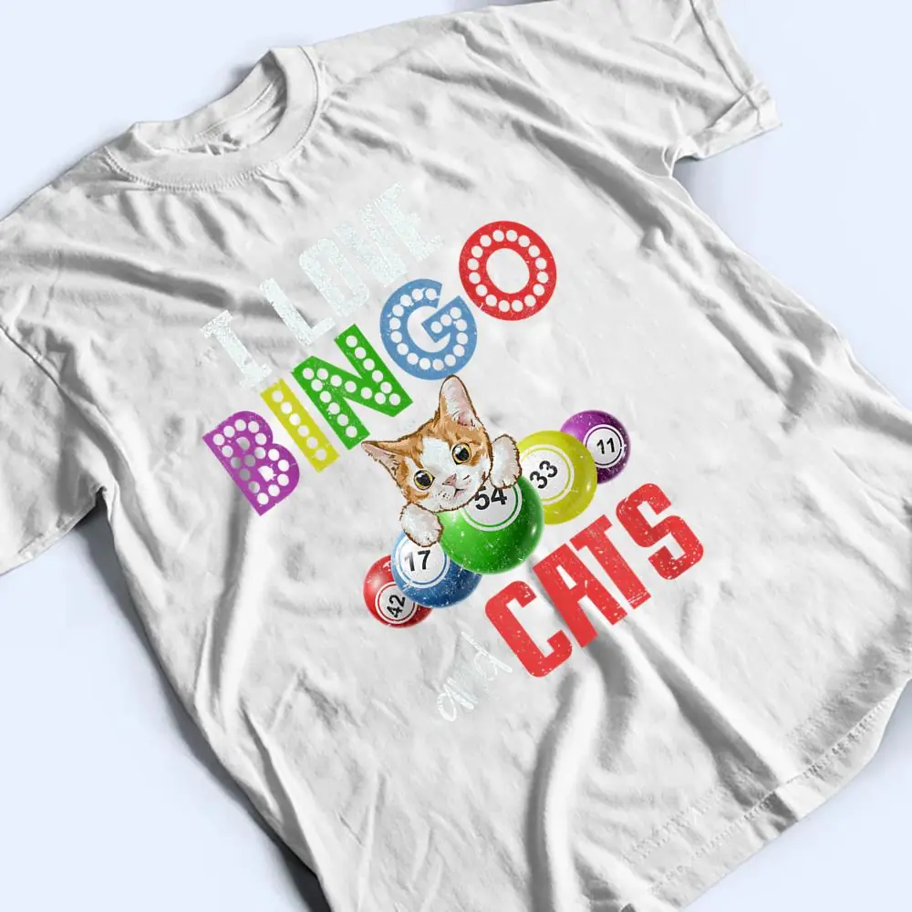 Gambling-Cat-Lover-I-Love-Bingo-And-Cats-Bingo-Player-Bingo-T-Shirt-2 Gambling Cat Lover I Love Bingo And Cats Bingo Player Bingo T Shirt