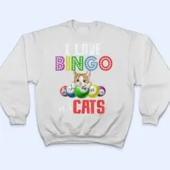Gambling Cat Lover I Love Bingo And Cats Bingo Player Bingo T Shirt Gambling Cat Lover I Love Bingo And Cats Bingo Player Bingo T Shirt