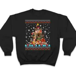 German Shepherd Dog Christmas Lights Christmas Ver 1 T Shirt German Shepherd Dog Christmas Lights Christmas Ver 1 T Shirt