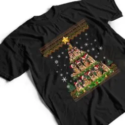 German Shepherd Dog Christmas Lights Christmas Ver 2 T Shirt