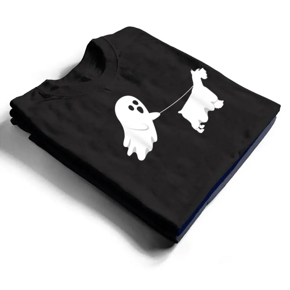 Ghost-Miniature-Schnauzer-Funny-Boo-Halloween-Costume-Dog-T-Shirt-1 Ghost Miniature Schnauzer Funny Boo Halloween Costume Dog T Shirt