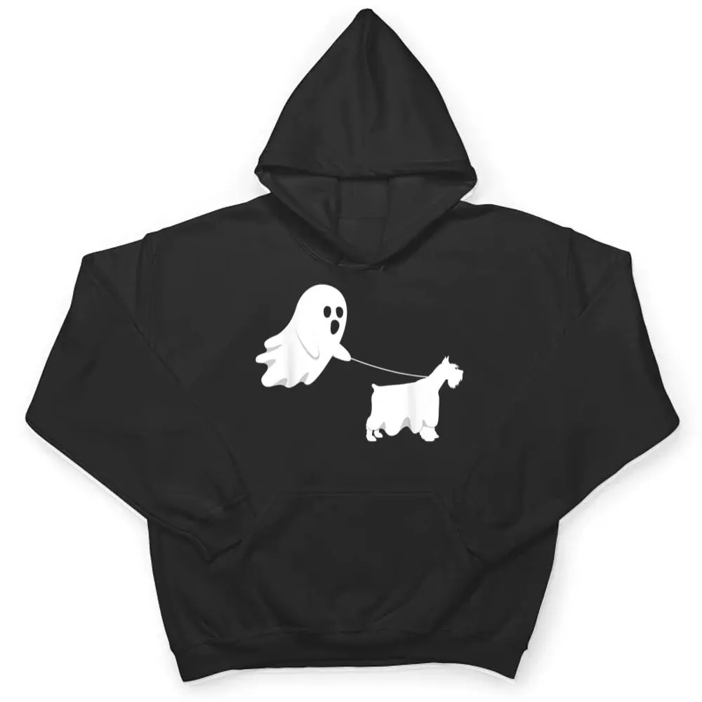 Ghost-Miniature-Schnauzer-Funny-Boo-Halloween-Costume-Dog-T-Shirt-3 Ghost Miniature Schnauzer Funny Boo Halloween Costume Dog T Shirt