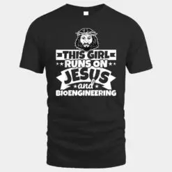 Girl runs on Jesus and Bioengineering