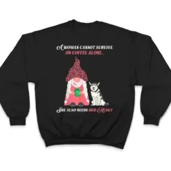 Gnome Leopard Pattern Love Coffee Husky Dog Lover Funny T Shirt Gnome Leopard Pattern Love Coffee Husky Dog Lover Funny T Shirt