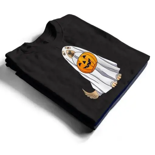 Golden Retriever Ghost Dog Halloween Trick Or Treat T Shirt