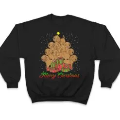 Goldendoodle Dog Lover Matching Santa Christmas Tree T Shirt Goldendoodle Dog Lover Matching Santa Christmas Tree T Shirt