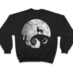 Great Dane Dog And Moon Halloween Costume Dog Lover Funny T Shirt Great Dane Dog And Moon Halloween Costume Dog Lover Funny T Shirt