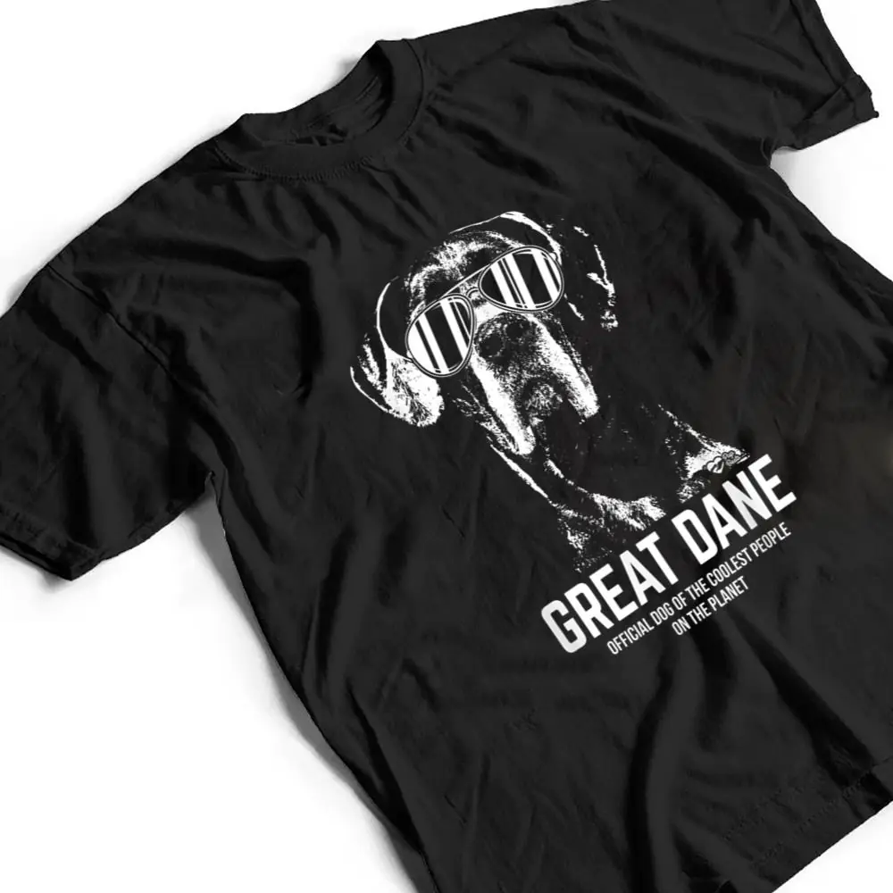 Great-Dane-Official-Dog-of-the-Coolest-Pup-Lovers-T-Shirt-2 Great Dane Official Dog of the Coolest Pup Lovers T Shirt