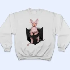 Hairless Cat Cute Sphynx Pocket T Shirt