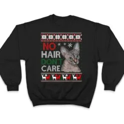 Hairless Cat Ugly Christmas Sweater Sphynx Cat T Shirt Hairless Cat Ugly Christmas Sweater Sphynx Cat T Shirt