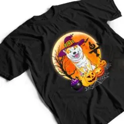 Halloween Akita Dog Moon With Pumpkin Funny Gifts T Shirt Halloween Akita Dog Moon With Pumpkin Funny Gifts T Shirt