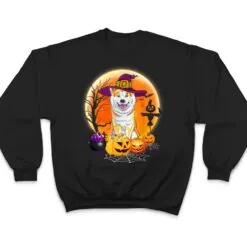 Halloween Akita Dog Moon With Pumpkin Funny Gifts T Shirt Halloween Akita Dog Moon With Pumpkin Funny Gifts T Shirt