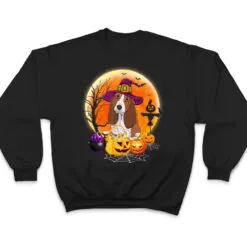 Halloween Basset Hound Dog Moon With Pumpkin Funny Gifts T Shirt Halloween Basset Hound Dog Moon With Pumpkin Funny Gifts T Shirt