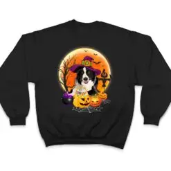 Halloween Collie Dog Moon With Pumpkin Funny Gifts Women Kid T Shirt Halloween Collie Dog Moon With Pumpkin Funny Gifts Women Kid T Shirt