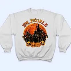 Halloween Costume Black Cat-Shirt Ew People Meowy Lover Gift Premium T Shirt