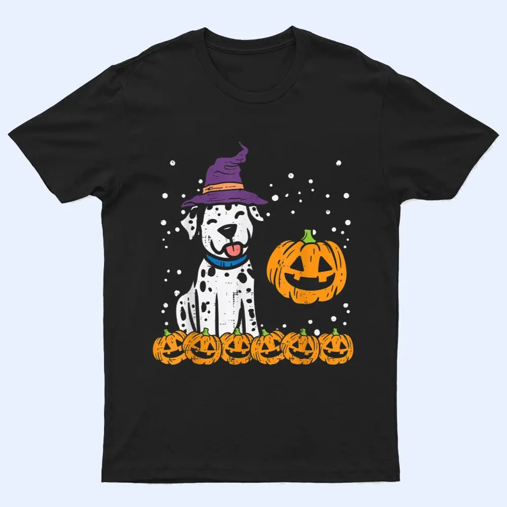 Halloween Dalmatian Pumpkin Cute Dog Costume T Shirt Halloween Dalmatian Pumpkin Cute Dog Costume T Shirt