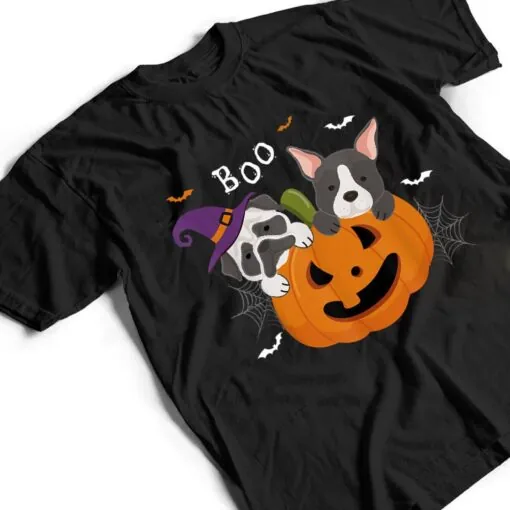 Halloween Dog Lover Pugkin, French Bulldog Pumpkin Costumes T Shirt