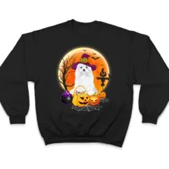 Halloween Maltese Dog Moon With Pumpkin Funny Gifts T Shirt Halloween Maltese Dog Moon With Pumpkin Funny Gifts T Shirt