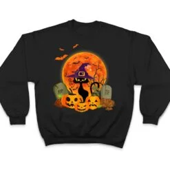 Halloween Scary Black Cat Funny Halloween Costume T Shirt Halloween Scary Black Cat Funny Halloween Costume T Shirt