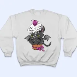 Halloween Scary Vampire Cat Bat Cupcake Halloween Clothing T Shirt