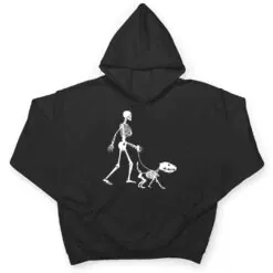 Halloween Skeleton Dog Lover Funny Dog Walking T Shirt Halloween Skeleton Dog Lover Funny Dog Walking T Shirt