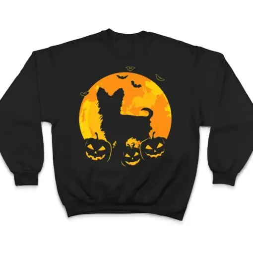 Halloween Yorkshire Terrier Jack O Lantern Dog Pumpkin Funny T Shirt