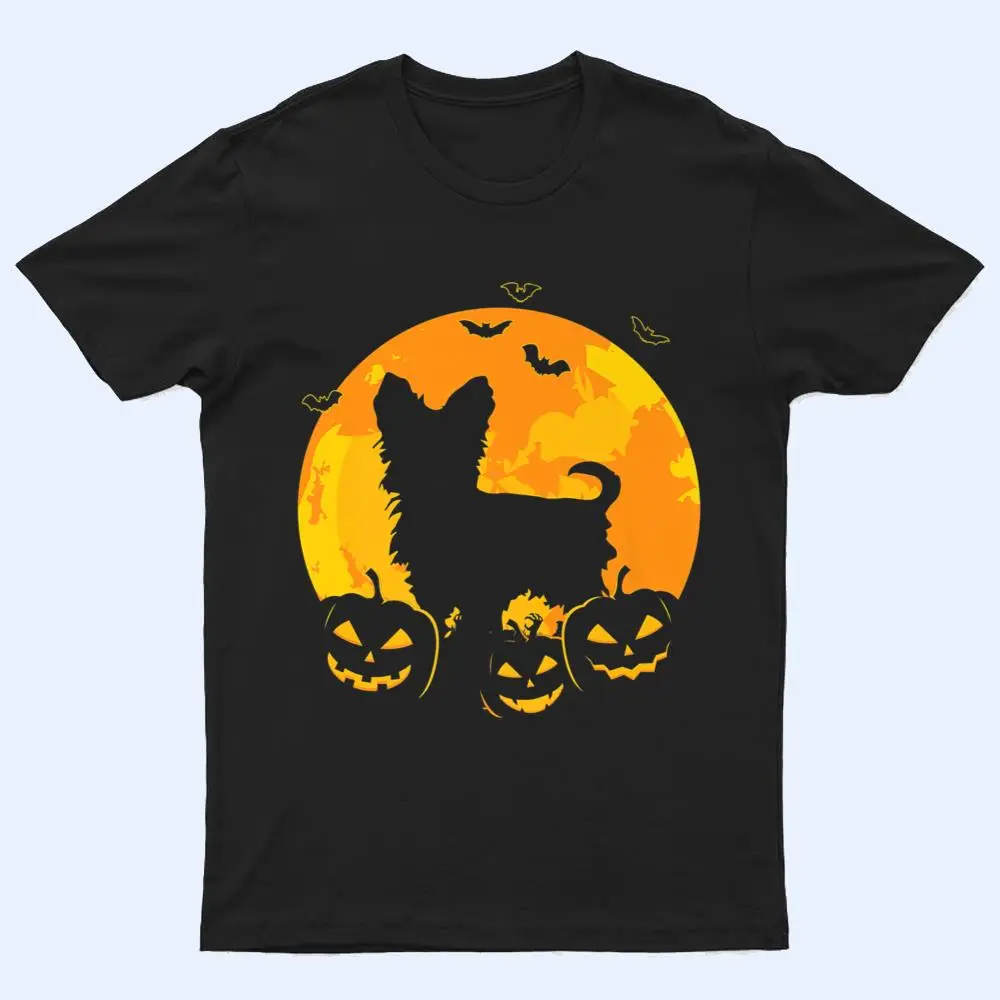 Halloween Yorkshire Terrier Jack O Lantern Dog Pumpkin Funny T Shirt Halloween Yorkshire Terrier Jack O Lantern Dog Pumpkin Funny T Shirt