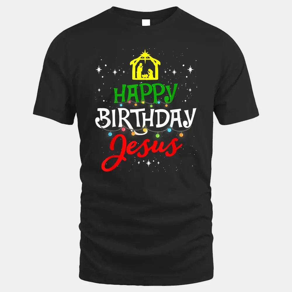 Happy Birthday Jesus Christmas Pajama Holiday Xmas