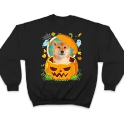 Happy Halloween Pumpkin Shiba Inu Dog Witch Cute Hat Lover T Shirt Happy Halloween Pumpkin Shiba Inu Dog Witch Cute Hat Lover T Shirt