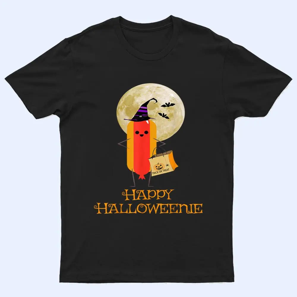 Happy Halloweenie Funny Hot Dog Halloween T Shirt Happy Halloweenie Funny Hot Dog Halloween T Shirt