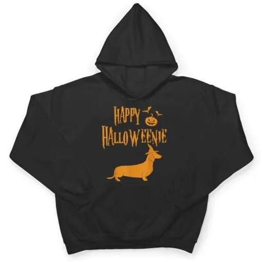 Happy Halloweenie Halloween Dachshund Dog Lover Dad Mom T Shirt