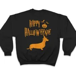 Happy Halloweenie Halloween Dachshund Dog Lover Dad Mom T Shirt Happy Halloweenie Halloween Dachshund Dog Lover Dad Mom T Shirt
