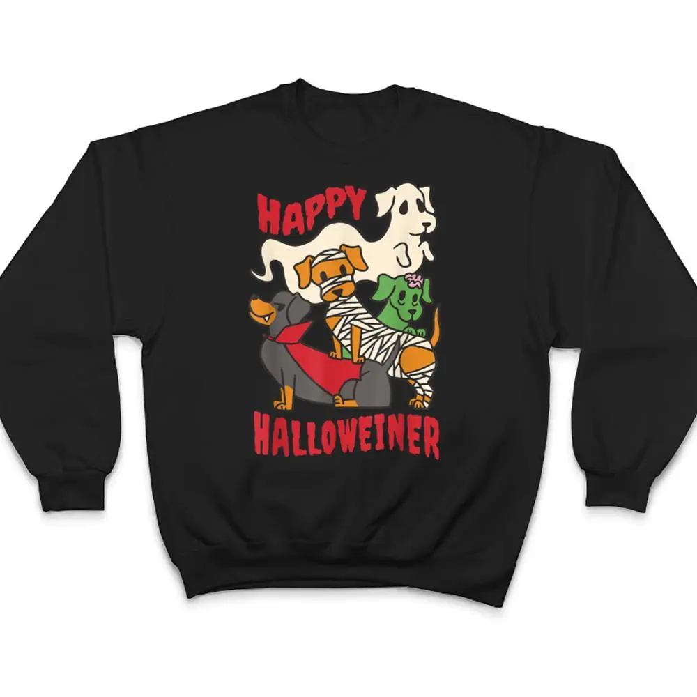 Happy-Halloweiner-Weiner-Dog-Funny-Halloween-Costume-T-Shirt-4 Happy Halloweiner Weiner Dog Funny Halloween Costume T Shirt