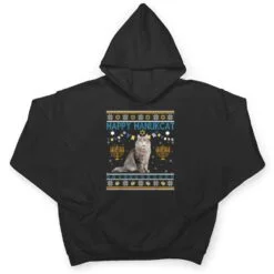 Happy Hanukcat Ugly Hanukkah Sweater Cat Chanukah Jewish T Shirt Happy Hanukcat Ugly Hanukkah Sweater Cat Chanukah Jewish T Shirt