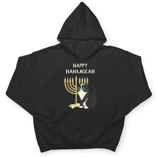 Happy Hanukkah Cat Hanukkah T Shirt