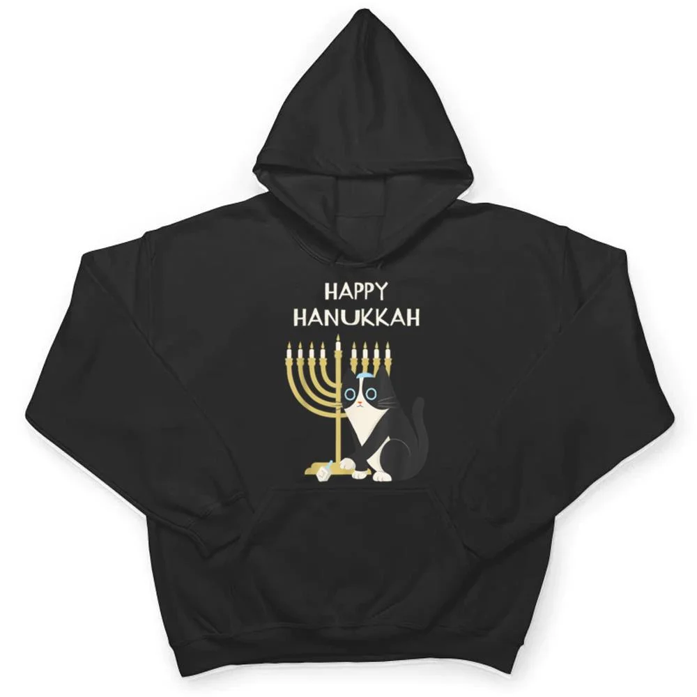 Happy-Hanukkah-Cat-Hanukkah-T-Shirt-3 Happy Hanukkah Cat Hanukkah T Shirt