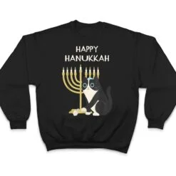 Happy Hanukkah Cat Hanukkah T Shirt Happy Hanukkah Cat Hanukkah T Shirt