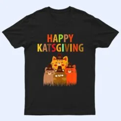 Happy-Katsgiving Thanksgiving-Cats Lovers-Pilgrim Hat Premium T Shirt