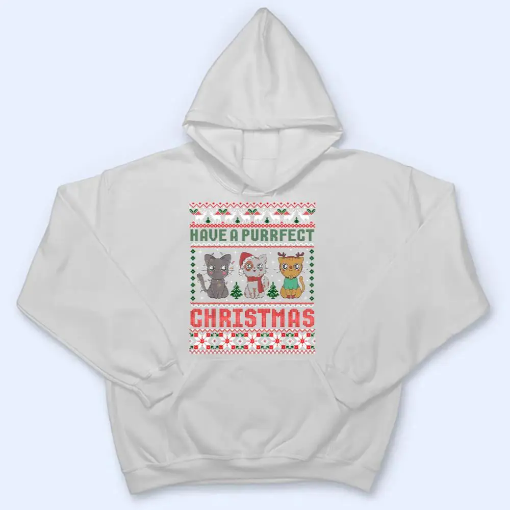 Have-A-Purrfect-Christmas-Cat-Lover-Ugly-Sweater-T-Shirt-3 Have A Purrfect Christmas Cat Lover Ugly Sweater T Shirt