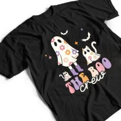 He Boo Crew Spooky Season Ghost Cat Halloween Groovy Retro T Shirt He Boo Crew Spooky Season Ghost Cat Halloween Groovy Retro T Shirt