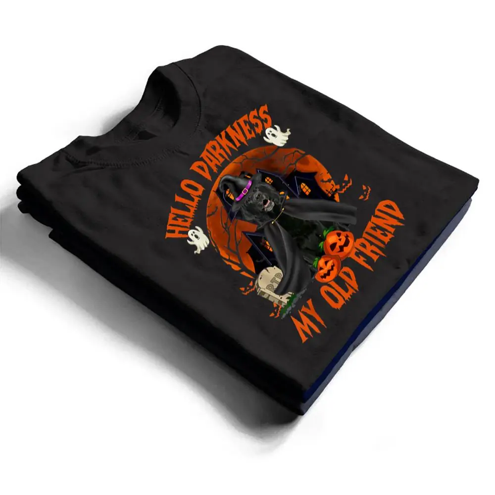 Hello-Darkness-My-Black-Labrador-Retriever-Dog-Halloween-T-Shirt-1 Hello Darkness My Black Labrador Retriever Dog Halloween T Shirt