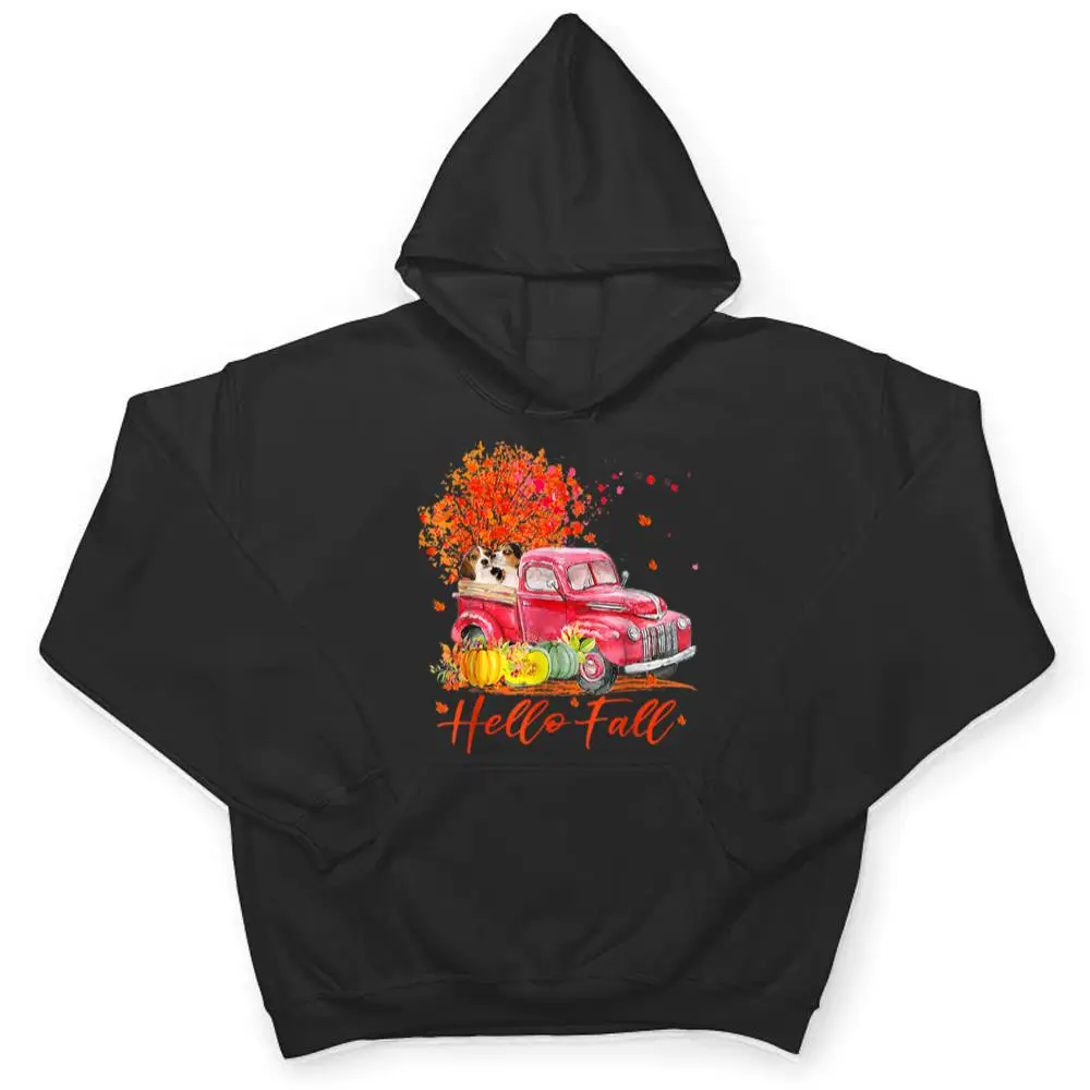 Hello-Fall-Beagle-Leaf-Autumn-Red-Truck-Dog-Lover-Ver-1-T-Shirt-3 Hello Fall Beagle Leaf Autumn Red Truck Dog Lover Ver 1 T Shirt