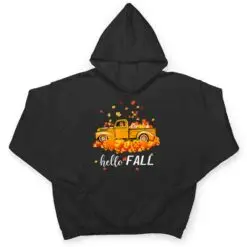 Hello Fall Pitbull Leaf Autumn Red Truck Dog Lover T Shirt Hello Fall Pitbull Leaf Autumn Red Truck Dog Lover T Shirt