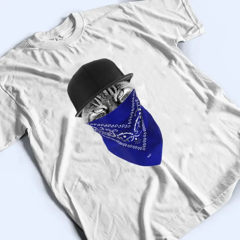 Hip-Hop-Gangster-Cat-T-Shirt-2 Hip Hop Gangster Cat T Shirt