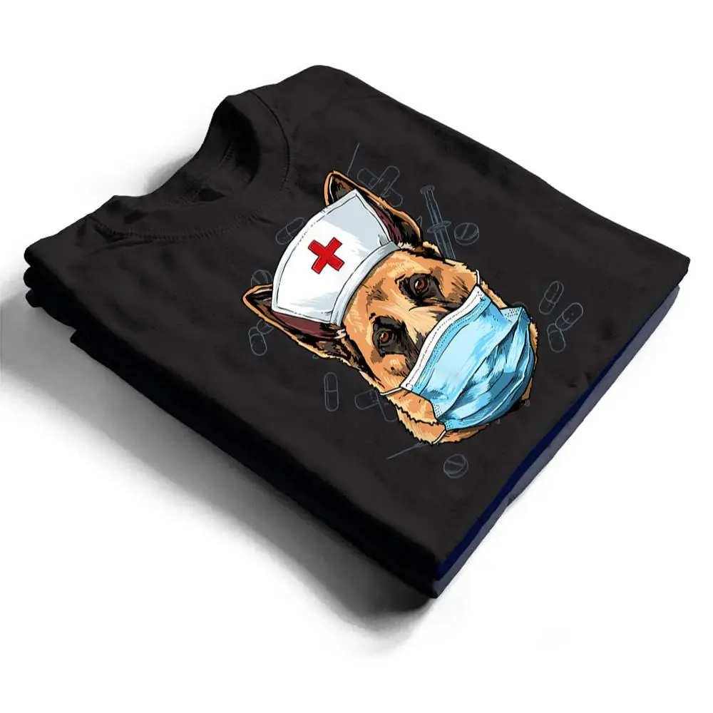 Hospital-German-Shepherd-ER-Nurse-RN-LPN-Nurse-Life-Pet-Dog-T-Shirt-1 Hospital German Shepherd ER Nurse RN LPN Nurse Life Pet Dog T Shirt