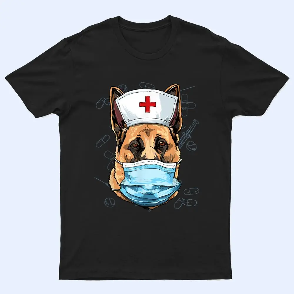 Hospital German Shepherd ER Nurse RN LPN Nurse Life Pet Dog T Shirt Hospital German Shepherd ER Nurse RN LPN Nurse Life Pet Dog T Shirt